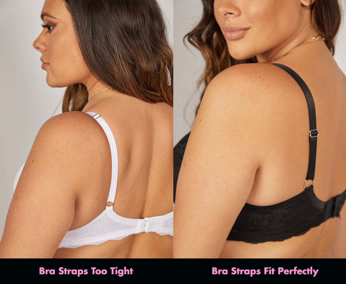 how should bra straps fit 